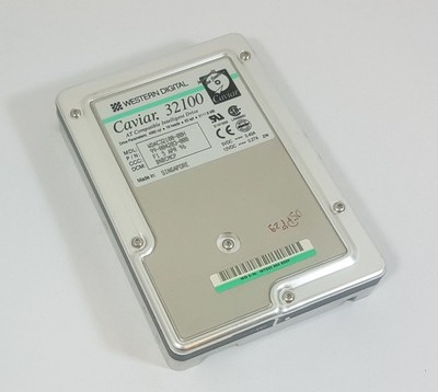 2,1GB 3,5'' IDE Festplatte Western Digital Caviar 32100 VINTAGE Win95 FAT