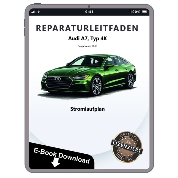 Audi A7 Typ 4K Ab 2018 SchaltpläNe Verkabelung Steckerbelegung Ebook-image