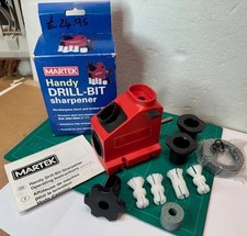 MARTEK Handy Drill Sharpener Drill Bit Sharpening Kit CLEARANCE BARGAIN PRICE!