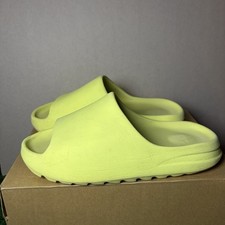 Size 11 - glow Green  Yeezy Slides