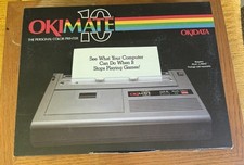 Vintage Okidata Okimate 10 Color Printer Boxe...