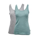 M&S 2pk Cotton Rich Secret Support womens Vests