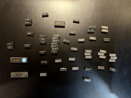 RCA IC Chip Lot – 50 Pieces – CD4000 Series, Analog, COSMAC, SK and MORE! L@@K