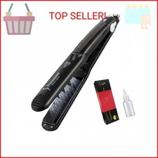 DORISILK Steam Straightener for Hair, Professional Steam Flat Iron Salon Ceramic