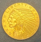 1910 US Gold $5 Indian Head Half Eagle