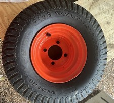 One New Grass Master 4 Lug Kubota Rim. 18 X 8.5 - 4 Ply