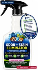 PawFresh Pet Odor  Stain Eliminator Spray, Linen Rose Scent, 16 oz
