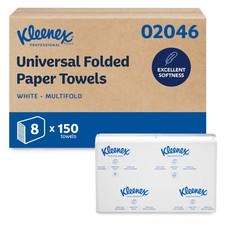 Kleenex Professional Universal Multifold Paper Towels, Bulk 02046 , Absorben...