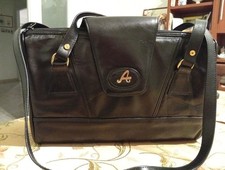 Borsa bauletto vintage in pelle