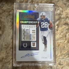 Panini 2020 Contenders Jonathan Taylor RC Auto Championship Ticket #116 /49