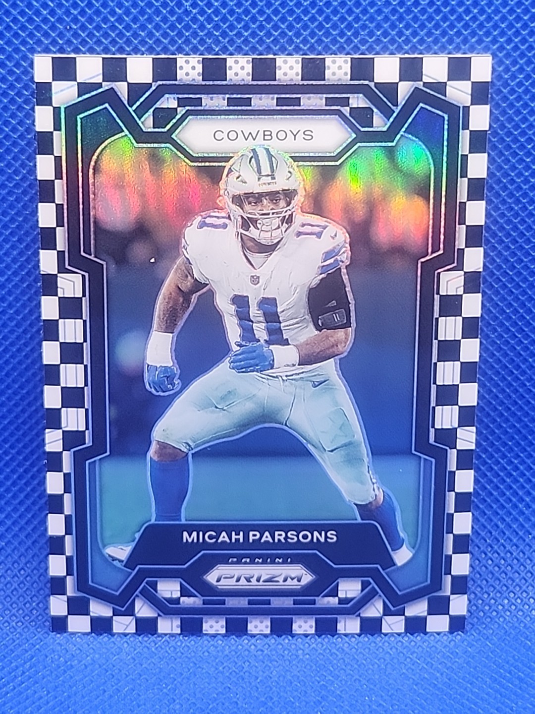 2023 Panini Prizm - Micah Parsons #78 Black & White Checker Prizm
