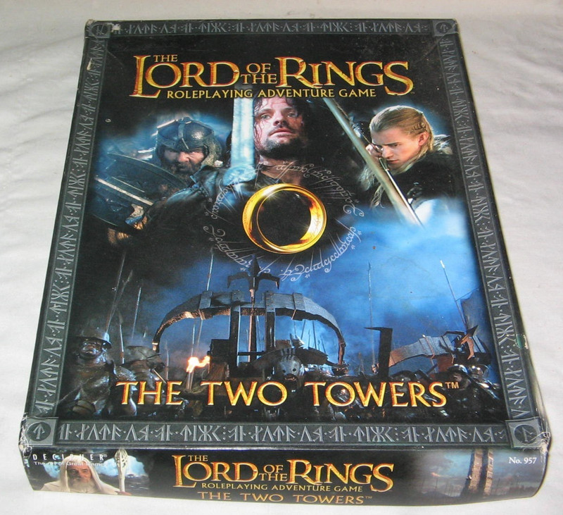 Lord of the Rings RPG d20 Two Towers Roleplaying Game Missing Adventure Booklet