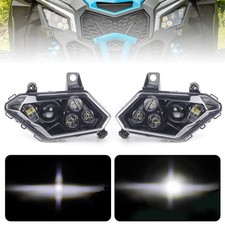 Conjunto de 2 faros LED delanteros izquierdo derecho para Can-Am Maverick X3 2017-2021