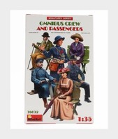 Miniart 38092 Figuren - Omnibus Besatzung Und Passagiere - 1/35