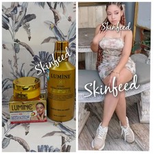 Lumine Gold Extra Whitening Body Lotion 400ml And Face Cream 30g