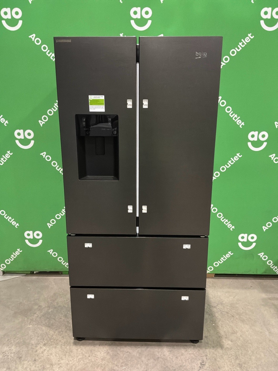 Beko American Fridge Freezer HarvestFresh™ 84cm GNE460520DVPZ #LF119996