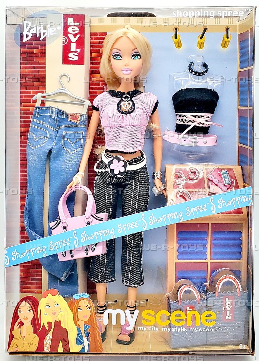 Barbie My Scene Shopping Spree Doll 2004 Mattel C1586 NEW