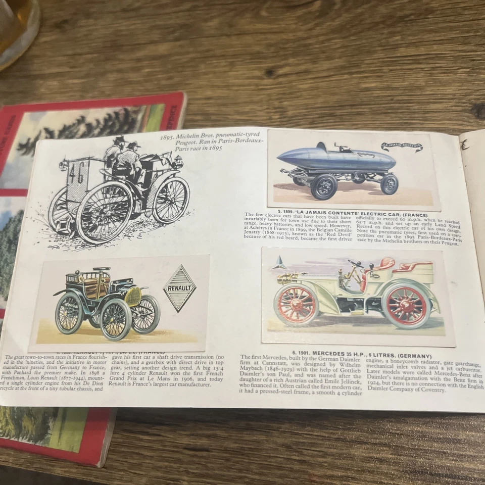 1968 Brooke Bond Picture Cards History Of The Motor Car Complete Album UK - Image 3 of 4