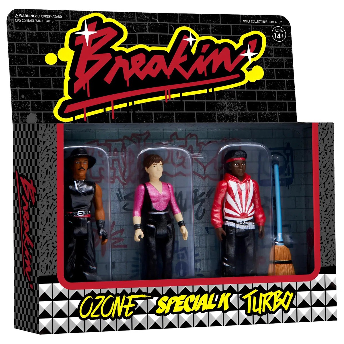 Breakin' - Ozone, Special K, Turbo Action Figures Boombox Pack