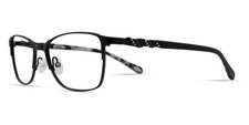 Emozioni 4390 Eyeglasses Women 0807 Black Cat Eye 52mm New 100 Authentic