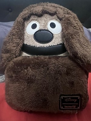 Loungefly Disney Muppets Rowlf Mini Backpack Purse Faux Fur 
