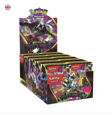 Pokémon Mega Evolution: Pitch Black Build & Battle Sealed Case (10 Boxen) (ENG)