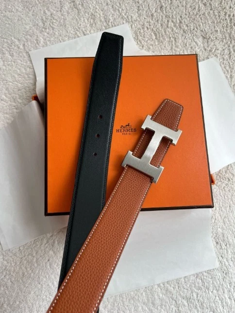 HERMÈS Leather Brown Belts for Men for sale | eBay