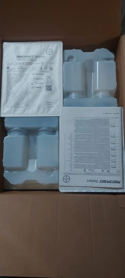 Bayer Medrad Stellant Doble Jeringa Paquete Cuádruple con Estuche de Picos (20) Foto 2 de 3