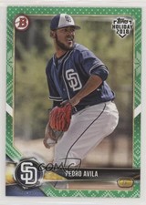 2018 Topps Holiday Bowman Green Holiday Sweater 56/99 Pedro Avila #TH-PA s3g