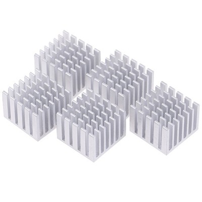 5Pcs 20x20x15mm Cooling Accessories DIY Heatsink CPU GPU Chip Aluminum Hea.82