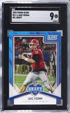 2020 Score NFL Draft Jake Fromm #NFL-4 SGC 9 MINT 01az