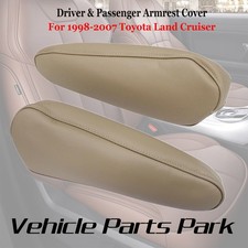 For Fits 1998-2007 Toyota Land Cruiser Front Seat Tan Leather Armrest Cover For Fits 1998-2007 Toyota Land Cruiser Front Seat Tan Leather Armrest Cover