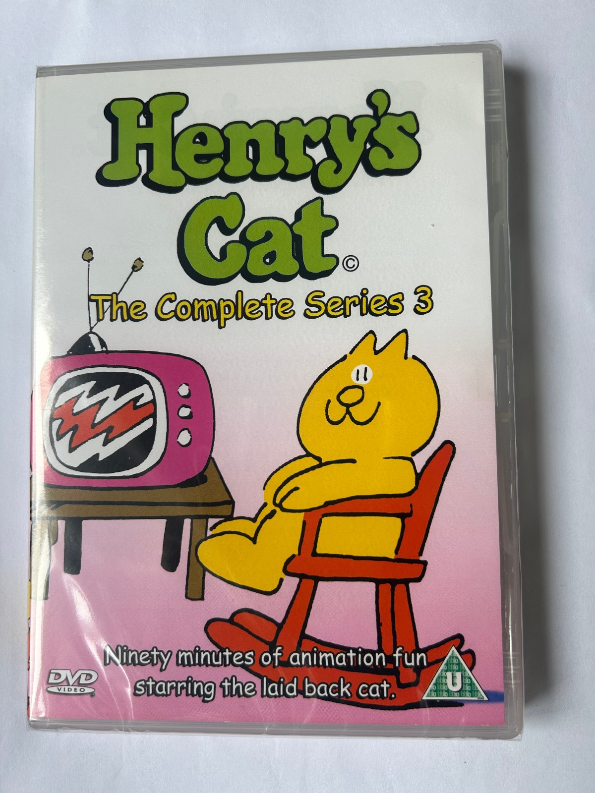 Henrys Cat The Complete Series 3 Dvd New/Sealed (2004) Bob Godfrey Region 2