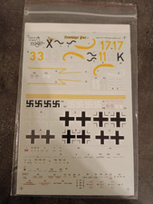 ref. T05 - 1:48 - EAGLES LTD EC48-8 - Sturmjager Decals Part 2