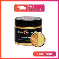 Eye Candy Pigments Premium Gold Mica Powder - Golda Gold 50gr - for Epoxy, Res