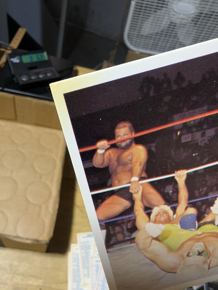 90+ 1988 NWA Wrestling Wonderama Cards CONDITION ISSUES Lots Of Doubles Ungraded - Image 3 of 4