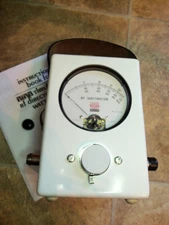 Bird 43 Thruline Wattmeter Watt Element Slug Reading Meter / VERY NICE 