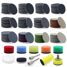 191 Pcs 1 Inch Hook and Loop Sanding Disc Wet Dry Sandpaper for Auto Metal Glass 0.15 per gallon
