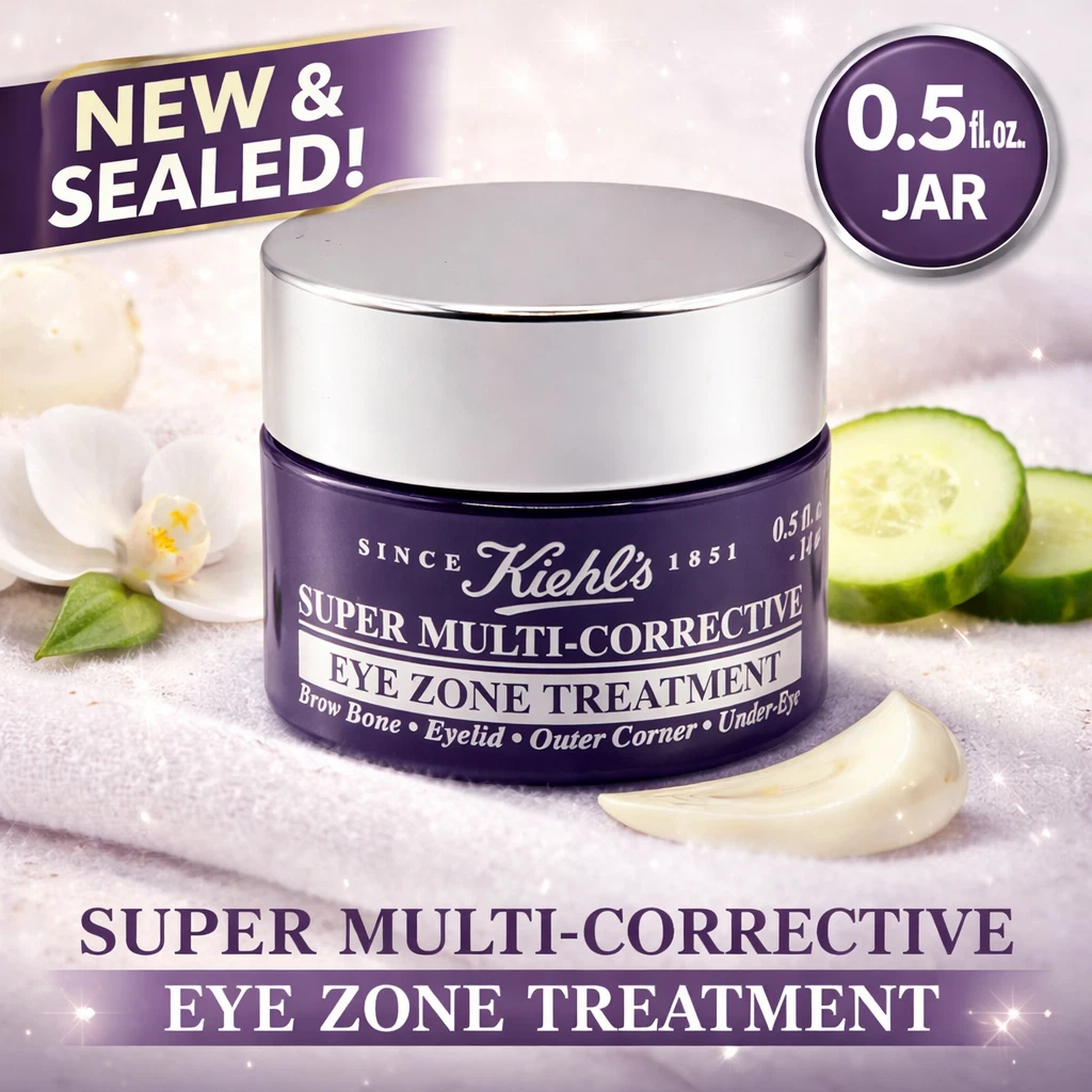 Kiehl's Super Multi-Corrective Eye Zone Treatment Cream Jar .05oz