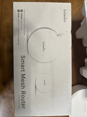En Genius Smart Mesh Router ESR580-2 Pack of 2  Used