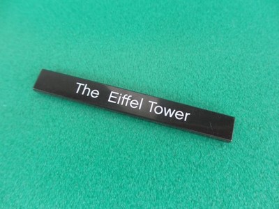 Lego Architecture Fliese 1x8 bedruckt The Eiffel Tower 4162  (090122W)