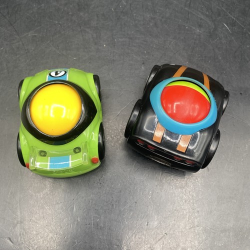 Fisher Price Lil' Zoomers Rockin' Roll Truck et 4 Roller Ball Cars T5772 Sounds - Photo 23/24