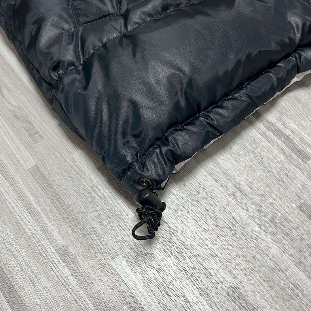 First Down XL Reversible Down Jacket Black Gray W… - image 7