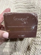 Crowned Skin Body Butter Fragranced Sandalwood Amber Musk Leather 5oz