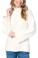 Me by Jennie Garth Women's Frankie Turtleneck Sweater Natural