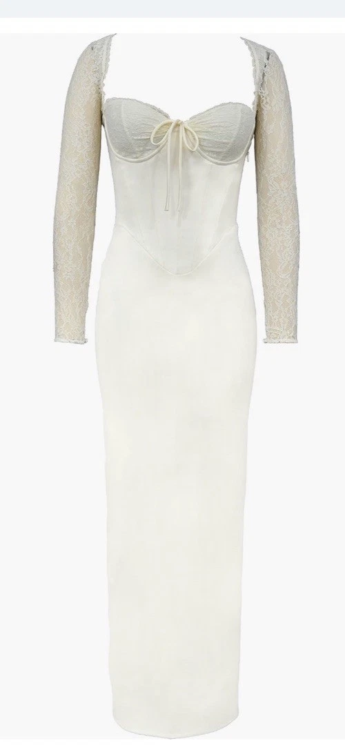 knee length dresses for ladies Vintage Simple Long Sleeve Wedding Dresses On Sale