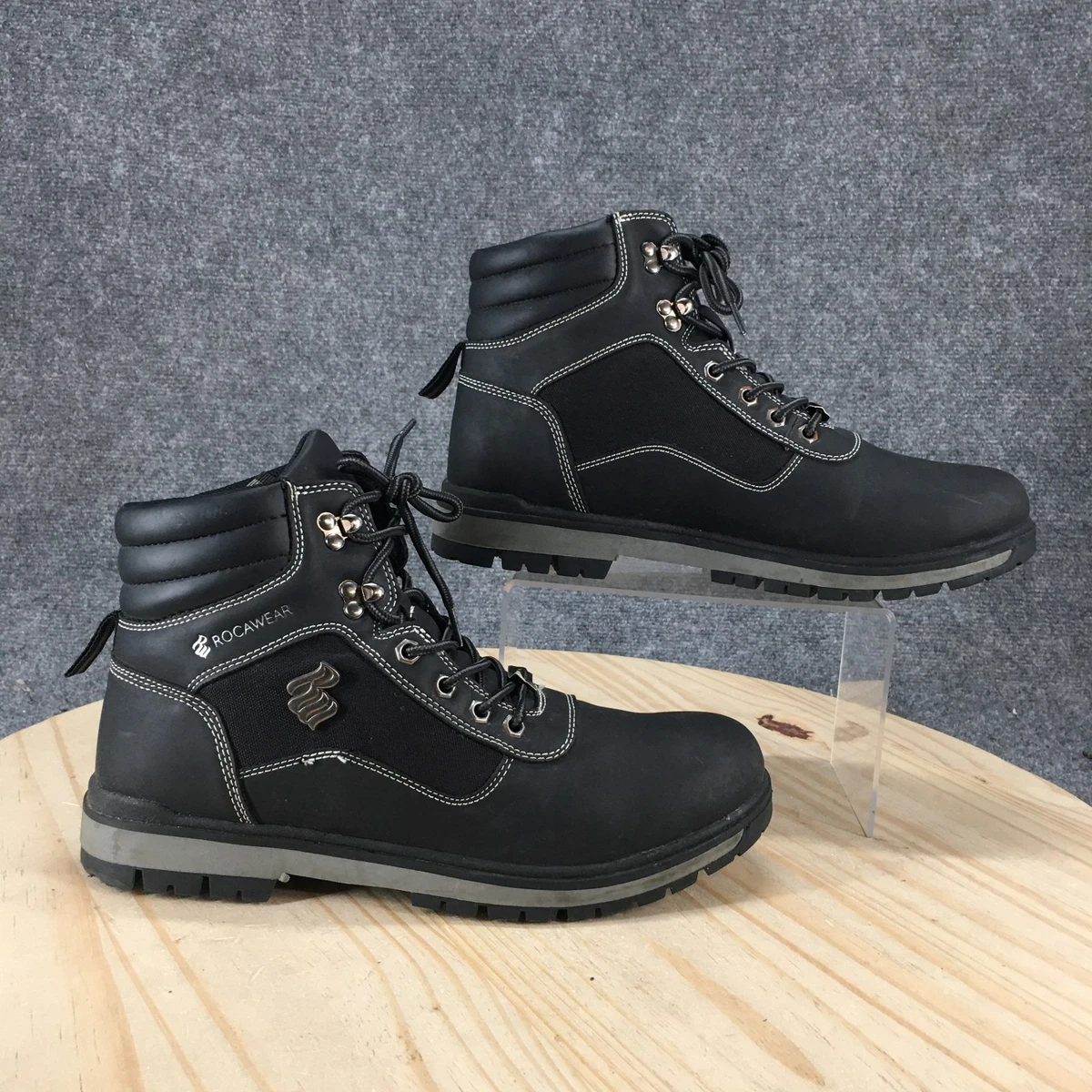 NWT ROCAWEAR MSRP $94.99 ALDON MEN\'S BEIGE CASUAL HIKING BOOTS SHOES SIZE 13 rocawear boots products for sale | eBay main image 3