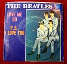BEATLES: Love Me Do / PS I Love You Tollie 9008 45 Original 1964 Picture Sleeve