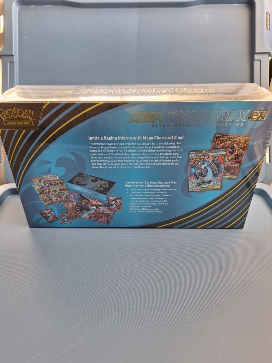 Pokemon TCG Mega Charizard X ex Ultra Premium Collection UPC New
