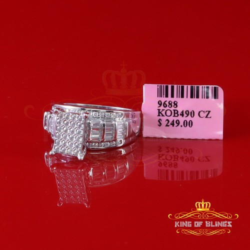 925 Sterlingsilber 1,31 kt Zirkonia Aschenputtel Damenringe Größe 8 - Bild 7 von 12